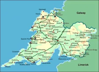 What is the largest Parish in County Clare?