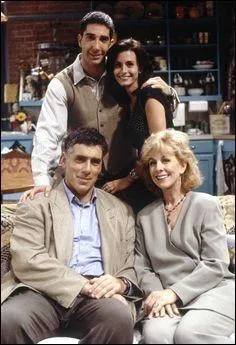 What are the names of Monica and Ross' parents?