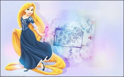 And finally, in the film "Rapunzel" the princess celebrates her...