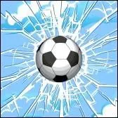 Oh my God! The ball has broken a window ... .