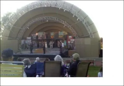 Shakespeare in the Park...in what Pennsylvania park did this production of Romeo and Juliet take place?