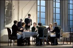 Is Celimene really happy to see Arsinoe again?