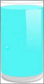 Is this glass of water...