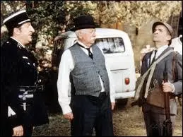 This image shows Louis de Funes, Jean Gabin and Pierre Tornade. It is taken from the film ...