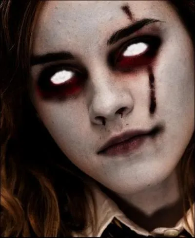 Ron Weasley ends up marrying the character in the photo (Hermione).