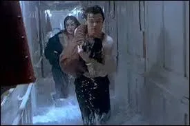 Which of these men bet his boarding ticket in a poker game?