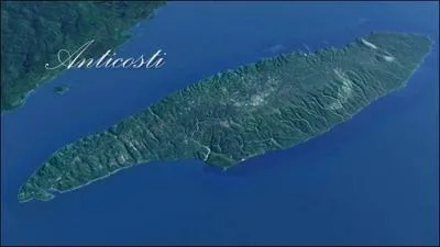 In which gulf is Anticosti Island located ?