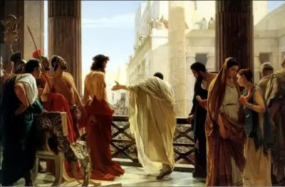 Who is this procurator of Judea who will be forced to condemn Jesus to the death penalty under pressure from the sanhedrin and the Jewish people in a trance?