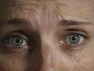 This man seems...at this moment.