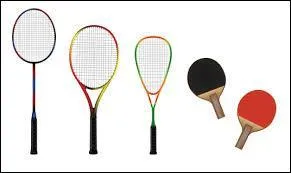 Which of these sports does not use rackets?