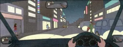 At nighttime you are travelling at 40 km/hr. on this kind of situation what are cautions you should do? 
On the congested stopped cars of the left side of the opposite roadway a pedestrian is walking, to inform the pedestrian of your existence you will use the headlights and proceed.