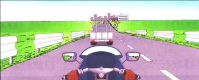 You are travelling at 50 km/hr. what are cautions you should do?
In such a long downhill, since you might accelerate you, so be careful when you do overtaking.