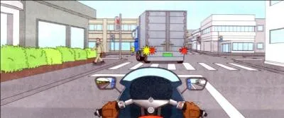 You are travelling at 30 km/hr. on the intersection going straight what are cautions you should do?

Maybe the truck made mistake on his way that's why the driver stops so you will proceed at the right way to pass.