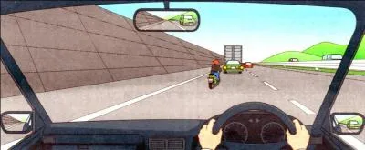 At the expressway you are travelling at 80 km/hr. and there is oncoming congestion on traffic. What are cautions you should do?

The motorcycles seems to change its course its either to left or right in order to avoid congestion, Decelerate on a sufficient ascertaining the movement and proceed to the left side strips of the road.