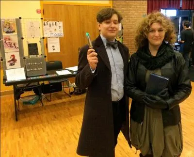 Who are they dressed as (left to right)?