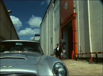 Which James Bond-inspired video does this Aston-Martin DB5 appear in?