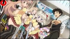 The title of this anime shown is titled ...