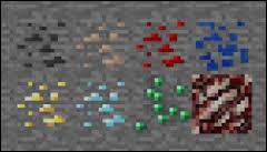Speaking of ores, which one is the rarest in the game?