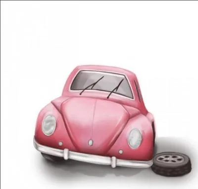 On the way back from work we got ___ flat tyre