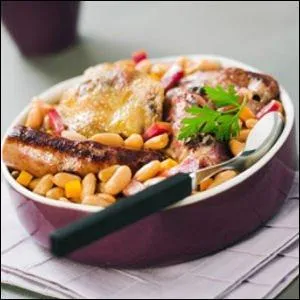 My English friends are fond of ... French cooking.