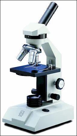 An instrument used to produce magnified images of small objects