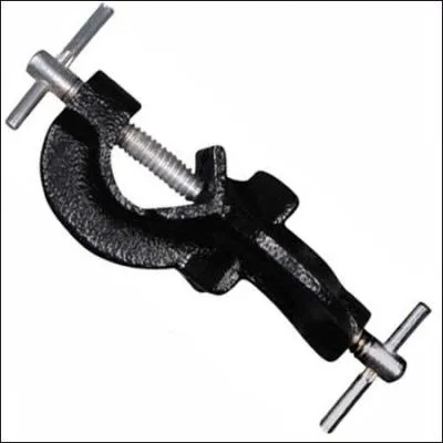 A device used for holding a clamp or ring onto a retort stand