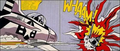 He produced numerous Pop art works influenced by advertising and comic strips.