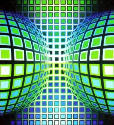 He is recognized as the father of Opt art (optical art), an artistic movement that aims to suggest movement without actually producing it.