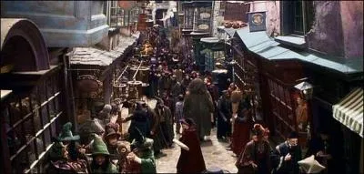 The market which inspired this Harry Potter scene is...