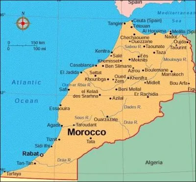 Here's Morocco.