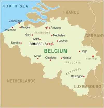 This is Belgium. I can't see any problem with geography here...