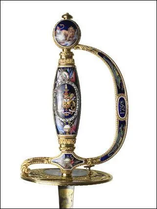 Whose sword is this?