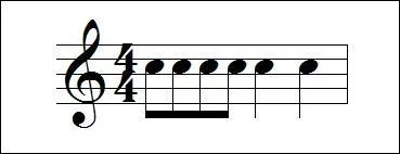Pick the correct rhythm counting for this measure.