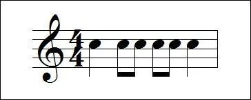Pick the correct rhythm counting for this measure.