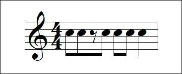 Pick the correct rhythm counting for this measure.