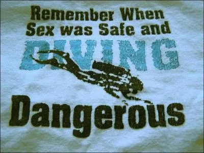 Gas that divers breath underwater