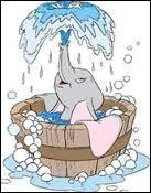 Who took Dumbo drinking out of a barrel?