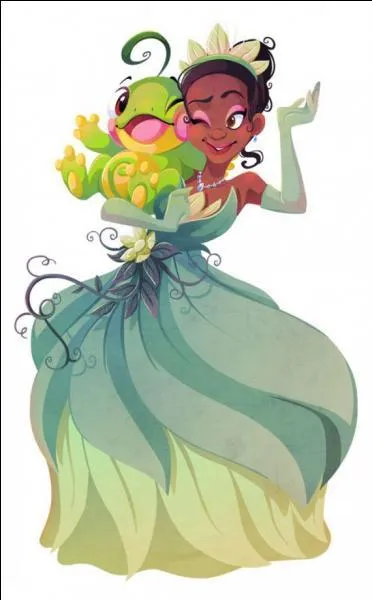 Where's Naveen? Has he given up his seat to ____? Well, Tiana seems to find it rather normal.