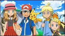 Who were Ash's travelling companions in the X & Y series?
