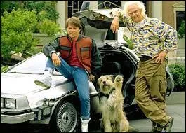 What is the name of Doctor Emmett Brown's dog in the "Back to the Future" trilogy?