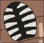 It may not look like it at first glance, but it's definitely a mouth. Whose is it?