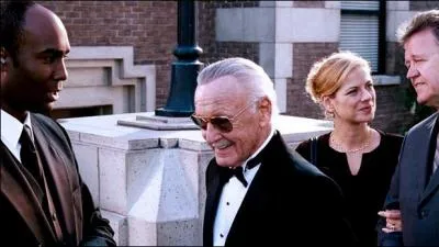 Stan Lee attends a wedding.