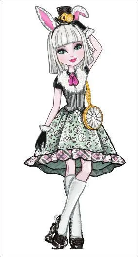 What is Bunny Blanc's least favorite school subject?