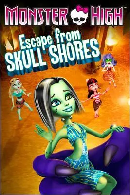 In what year was the Monster High movie "Escape from Skull Shores" released?