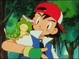 Which type pokemon did Ash catch first?