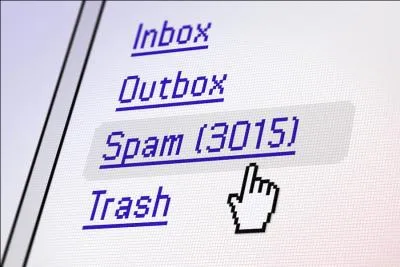What percentage of e-mail sent worldwide each day is spam?
