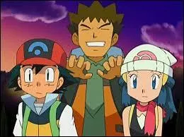 Who are Ash's companions in Sinnoh region?