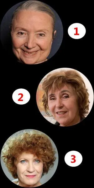 Of these three women, which one is not an actress?