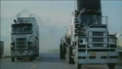 What Movie did these two trucks Star in?