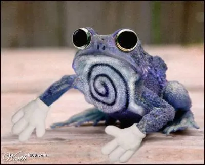 Which Pokemon did this frog dress up as?